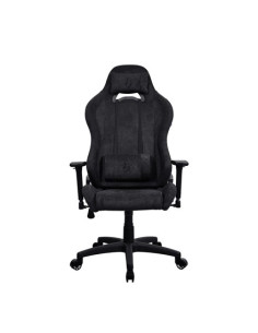 Arozzi Torretta Soft Fabric | Gaming Chair | Metal/Reinforced Nylon | Pure Black