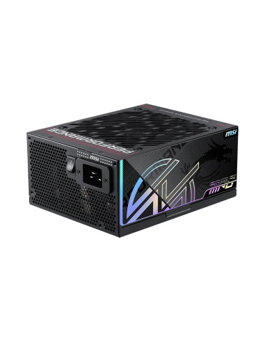Msi Mpg Ai1300Ts Pcie5 Moduł Zasilaczy 1300 W 24-Pin Atx Atx Czarny