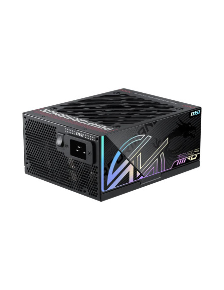 Msi Mpg Ai1300Ts Pcie5 Moduł Zasilaczy 1300 W 24-Pin Atx Atx Czarny