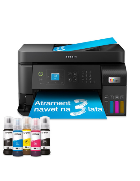 Epson Ecotank L5590 Atramentowa A4 4800 X 1200 Dpi 33 Stron/Min Wi-Fi