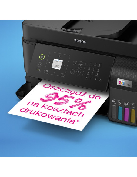 Epson Ecotank L5590 Atramentowa A4 4800 X 1200 Dpi 33 Stron/Min Wi-Fi