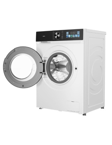 Pralka Automatyczna Mpm-5914-Pt-51, Poj. 9Kg, Szer 60Cm, Silnik Inwenterowy, 15 Programów Głównych, Biała Z Czarnymi Elementam