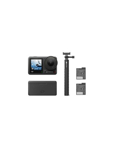 Dji Osmo Action 4 Adventure Combo Aparat Do Fotografii Sportowej 4K Ultra Hd Cmos Wi-Fi 1,15 Kg