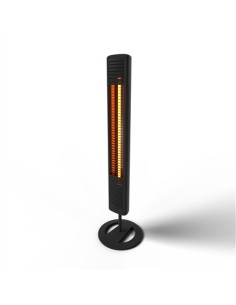 Mill | Outdoor Heater | Oh2000Ulgpfloor | Patio Heater | 2000 W | Black | Ip65