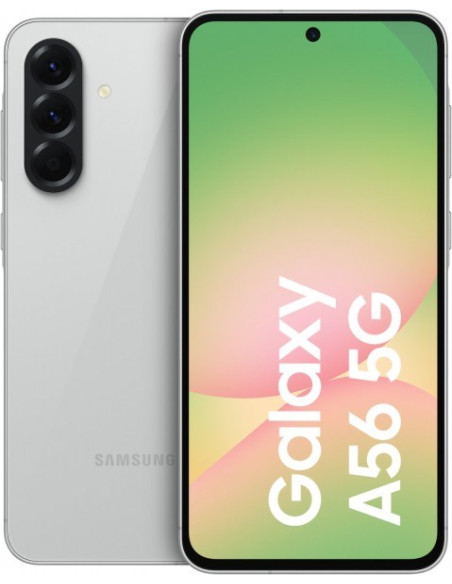 Samsung Galaxy A56 17 Cm (6.7") Dual Sim Android 15 5G Usb Type-C 8 Gb 128 Gb 5000 Mah Jasny Szary