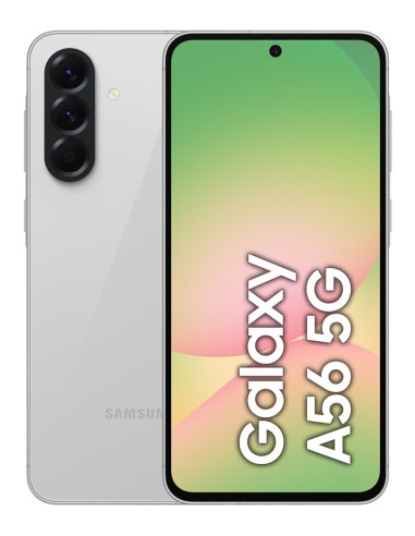 Samsung Galaxy A56 17 Cm (6.7") Dual Sim Android 15 5G Usb Type-C 8 Gb 128 Gb 5000 Mah Jasny Szary