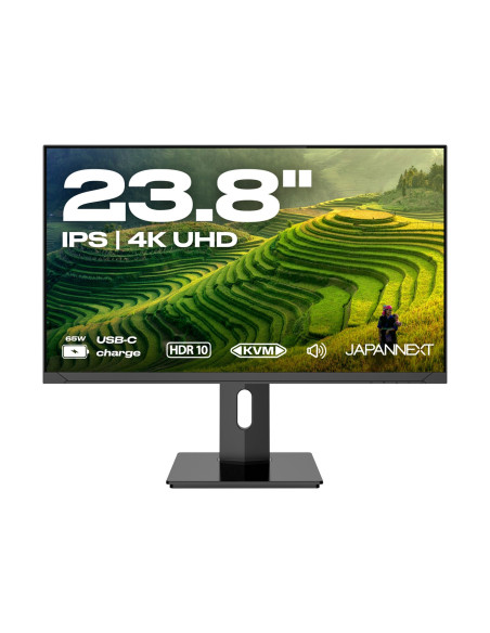 Monitor Japannext 60,5 Cm Jn-Ips2380Uhdr-C65W-Hsp 16:9 Hdmi/Dp Uhd