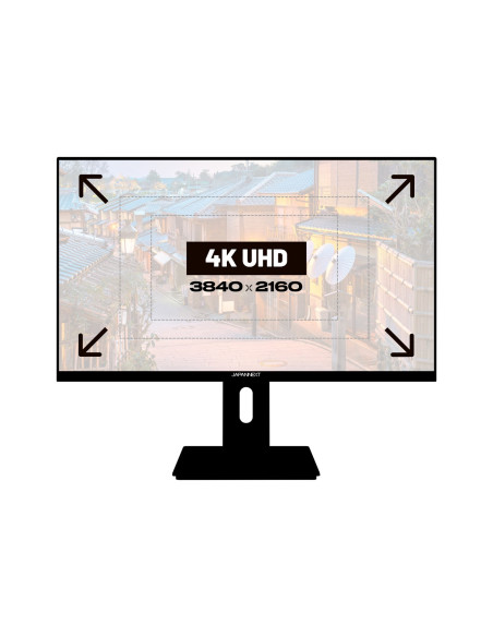 Monitor Japannext 60,5 Cm Jn-Ips2380Uhdr-C65W-Hsp 16:9 Hdmi/Dp Uhd