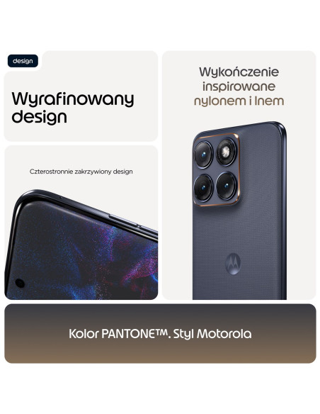 Smartfon Motorola Moto Edge 70 Fusion 5G 8/256 Gb Silhouette