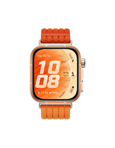 Huawei Watch Fit 5 Pro 4,88 Cm (1.92") Amoled 44.5 Mm Cyfrowy 480 X 408 Px Ekran Dotykowy Złoto Gps
