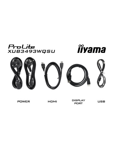 Monitor Iiyama Led 34" Xub3493Wqsu-B6 120Hz