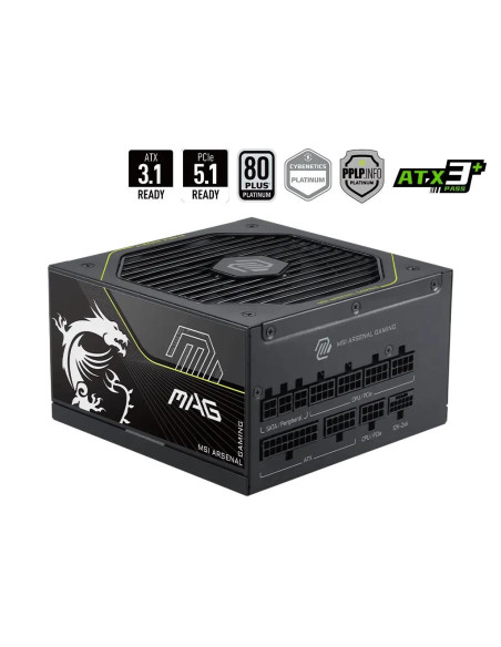 Msi Netzteil Mag A1200Pls Pci5 1200Watt
