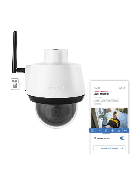 Abus Ppic52520 Kamera Przemysłowa Kopułowa Kamera Bezpieczeństwa Ip Zewnętrzna 3840 X 2160 Px Ściana