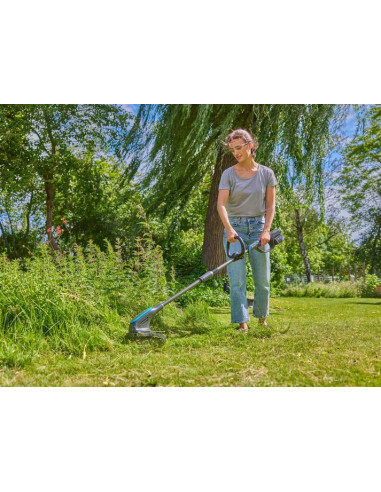 Gardena 14703-55 Przecinarka Do Pędzli/Trymer 18 W Bateria Szary