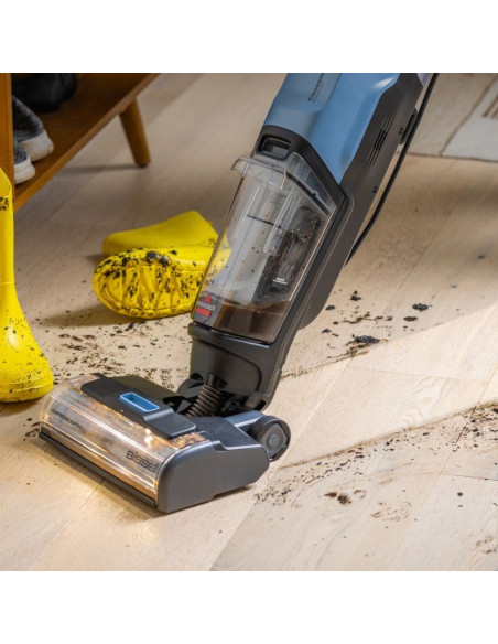 Bissell Crosswave Edgefind Select Odkurzacz Pionowy Prąd Przemienny Suchy I Mokry Bez Worka 340 W Czarny, Niebieski