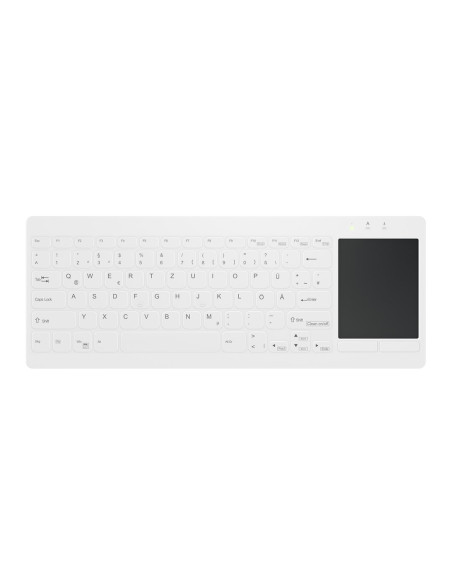 Contour Design Active Key Ak-C4412F Klawiatura Medyczna Usb Qwertz Niemiecki Biały
