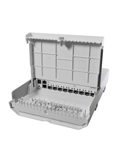 Mikrotik Netfiber 9 Gigabit Ethernet (10/100/1000) Obsługa Poe Biały