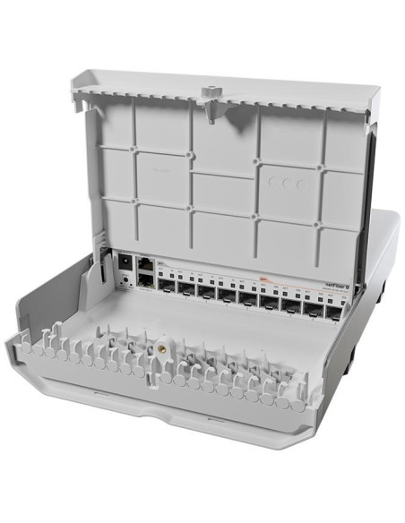 Mikrotik Netfiber 9 Gigabit Ethernet (10/100/1000) Obsługa Poe Biały