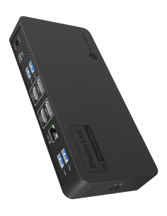 Icy Box Ib-Dk2255Ac Przewodowa Usb 3.2 Gen 2 (3.1 Gen 2) Type-C Czarny