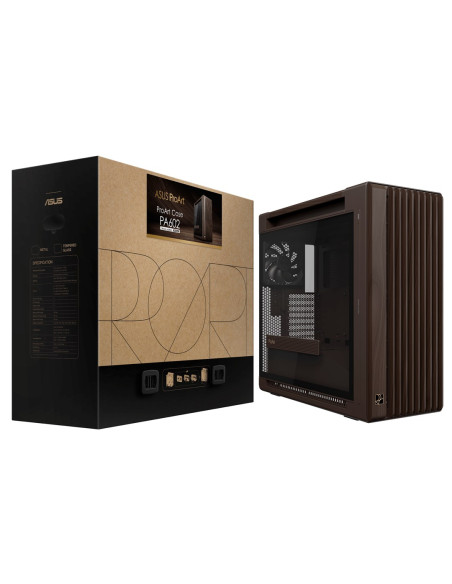 Obudowa Asus Proart Pa602 Walnut Wood Tg Pwm Retro