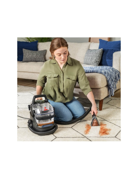 Bissell Spotclean C9 Select Maszyna Do Czyszczenia Dywanów Ręczny Głęboki Czarny, Przezroczysty