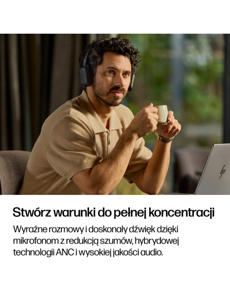Hp Poly Składany Stereofoniczny Zestaw Słuchawkowy Bluetooth Focus 625 Fold
