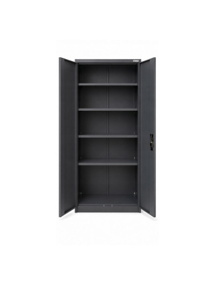 Iron Mate Szafa Metalowa Garażowa Mars 185 X 90 X 45 Antracyt Ral7016