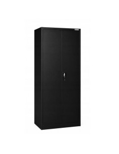 Iron Mate Szafa Gospodarcza Metalowa Saturn 185X90X45 Czarna Ral9005
