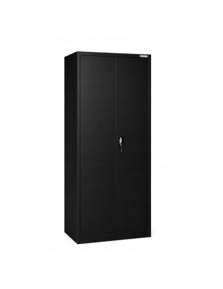 Iron Mate Szafa Gospodarcza Metalowa Saturn 185X90X45 Czarna Ral9005