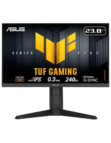 Asus Tuf Gaming Vg249Qml5A Monitor Komputerowy 60,5 Cm (23.8") 1920 X 1080 Px Full Hd Lcd Czarny
