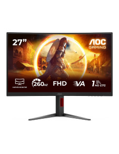 Aoc G4 C27G4Z2 Monitor Komputerowy 68,6 Cm (27") 1920 X 1080 Px Full Hd Lcd Czarny, Czerwony 2