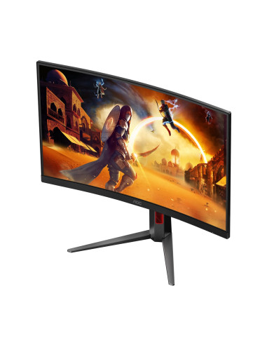 Aoc G4 C27G4Z2 Monitor Komputerowy 68,6 Cm (27") 1920 X 1080 Px Full Hd Lcd Czarny, Czerwony