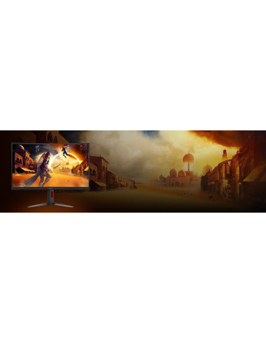 Aoc G4 C27G4Z2 Monitor Komputerowy 68,6 Cm (27") 1920 X 1080 Px Full Hd Lcd Czarny, Czerwony