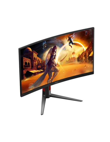 Aoc G4 C27G4Z2 Monitor Komputerowy 68,6 Cm (27") 1920 X 1080 Px Full Hd Lcd Czarny, Czerwony