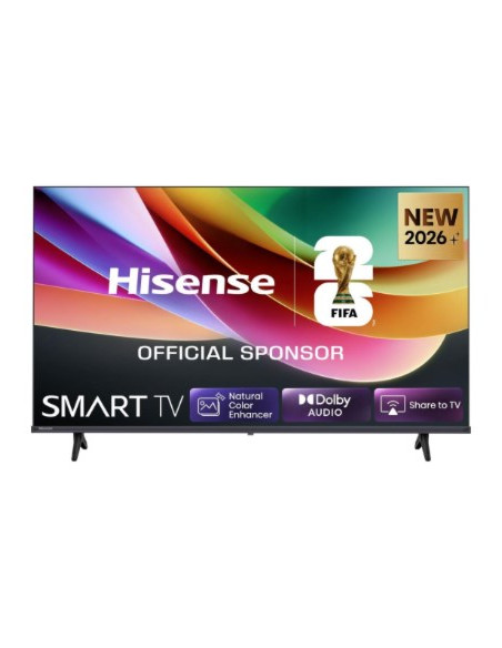 Hisense 32A4S 81,3 Cm (32") Hd Smart Tv Wi-Fi Czarny 200 Cd/M2