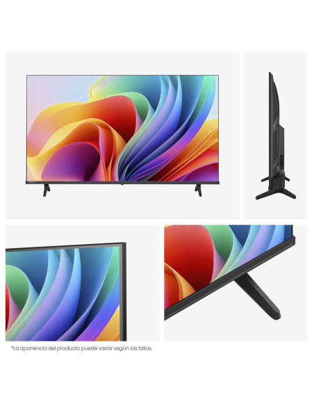 Hisense 32A4S 81,3 Cm (32") Hd Smart Tv Wi-Fi Czarny 200 Cd/M2