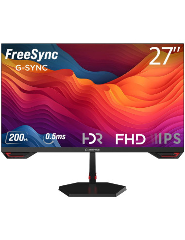 Monitor 27" Rampage Crimson Fhd 200Hz 1Ms Fast Ips Gamingowy
