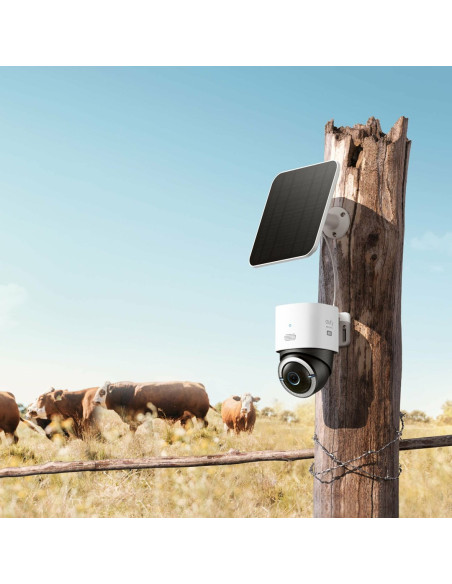 Eufy 4G Lte Cam S330 Tubowa Kamera Bezpieczeństwa Ip Zewnętrzna 3840 X 2160 Px Sufit / Ściana / Słup