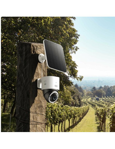 Eufy 4G Lte Cam S330 Tubowa Kamera Bezpieczeństwa Ip Zewnętrzna 3840 X 2160 Px Sufit / Ściana / Słup