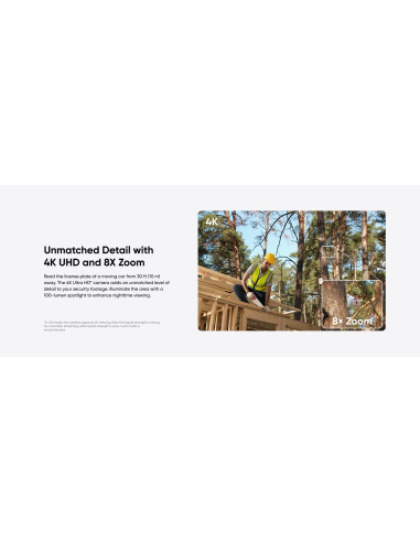 Eufy 4G Lte Cam S330 Tubowa Kamera Bezpieczeństwa Ip Zewnętrzna 3840 X 2160 Px Sufit / Ściana / Słup