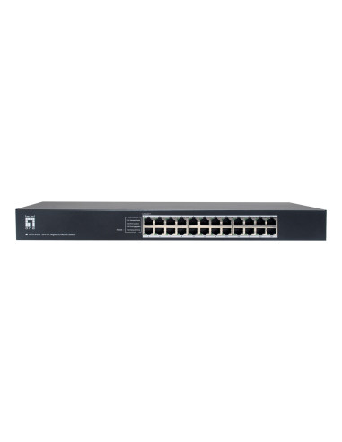 Levelone Geu-2432 Nie Zarządzany Gigabit Ethernet (10/100/1000) 1U Szary