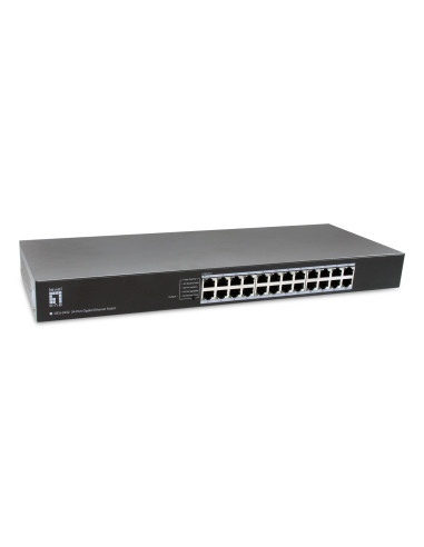 Levelone Geu-2432 Nie Zarządzany Gigabit Ethernet (10/100/1000) 1U Szary