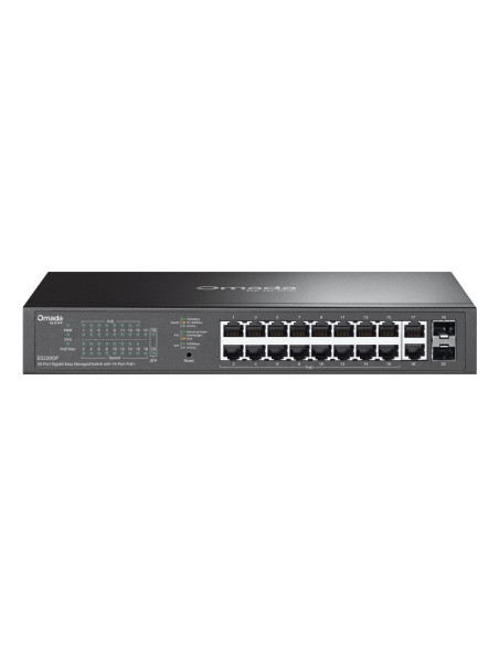 Omada Es220Gp Przełącznik Sieciowy Zarządzany Gigabit Ethernet (10/100/1000) Obsługa Poe Czarny