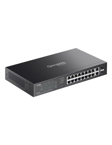 Omada Es220Gp Przełącznik Sieciowy Zarządzany Gigabit Ethernet (10/100/1000) Obsługa Poe Czarny