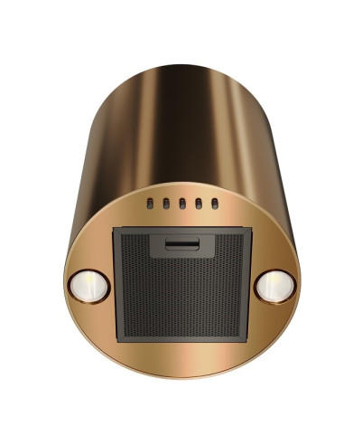 Okap Kominowy Maan Elba Mini Wpb 431 50 Cm | Led | Filtry Aluminiowe | Miedź