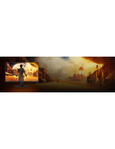 Aoc C27G42Zep Monitor Komputerowy 68,6 Cm (27") 1920 X 1080 Px Full Hd Lcd Czarny, Czerwony