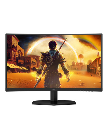 Aoc C27G42Zep Monitor Komputerowy 68,6 Cm (27") 1920 X 1080 Px Full Hd Lcd Czarny, Czerwony