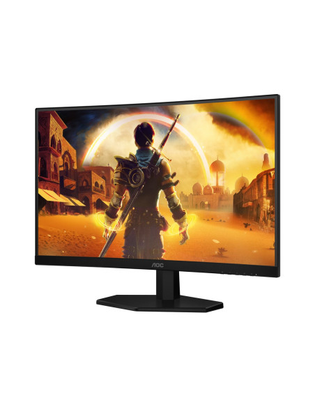 Aoc C27G42Zep Monitor Komputerowy 68,6 Cm (27") 1920 X 1080 Px Full Hd Lcd Czarny, Czerwony