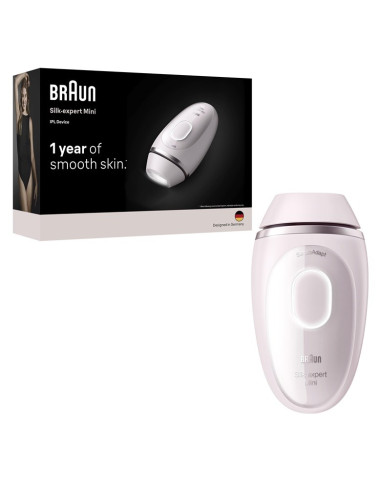 Braun Silk-Expert Pl1000 Środek Do Usuwania Włosów Intensywne Światło Impulsowe (Ipl) Różowy, Biały