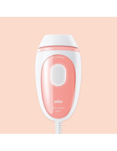 Braun Silk-Expert Pl1000 Środek Do Usuwania Włosów Intensywne Światło Impulsowe (Ipl) Różowy, Biały
